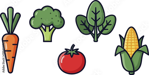 vegetables and fruits
