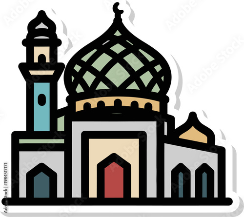 taj mahal vector