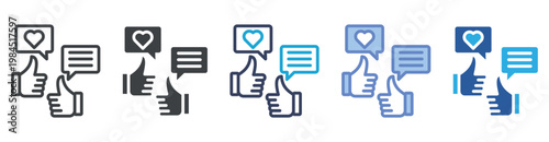 Feedback set multiple style collection