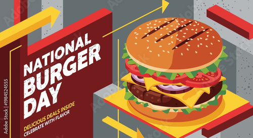 National Burger Day Savor Delicious Deals and Celebrate Flavor with a Satisfying Burger Feast