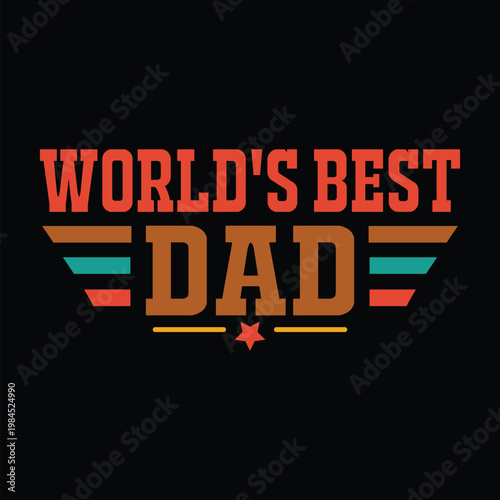 World's Best Dad design