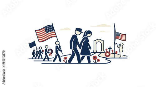 Memorial Day Parade Procession of Remembrance