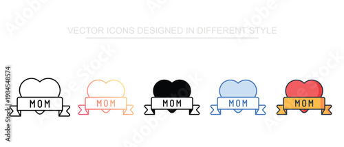 MOM Banner Icon Set