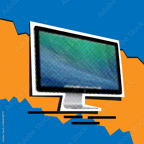 РЕТРО монитор