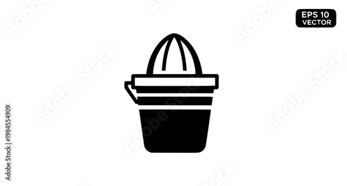 Hand Juicer Icon Vector Illustration Editable Pictogram