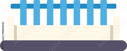 Radiator heater generating warmth and comfort inside a building