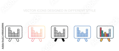 Periodic Table Icon Set