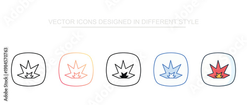 Explosion Icon Set