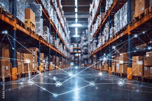 Smart Warehouse Tracking, Automated Inventory, Real Time Logistics System. Smart Warehouse, Inventory Tracking, Automation Technology, Logistics Management, Real-Time Monitoring, Warehouse Analytics, 