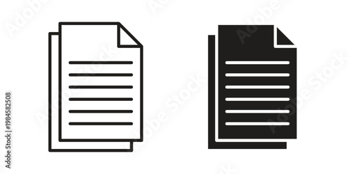 Duplicate icon graphic vectors for website design