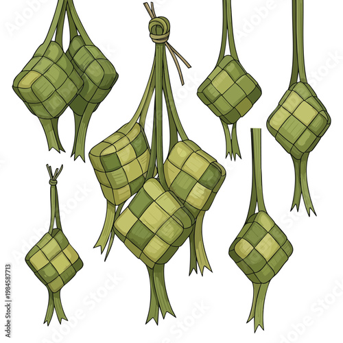 Traditional Food Wrapping and Packaging Methods with Natural Materials