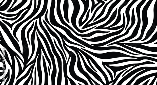 black and white zebra stripe pattern background