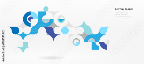 幾何学 抽象 サークル パターン レトロ 夏 背景