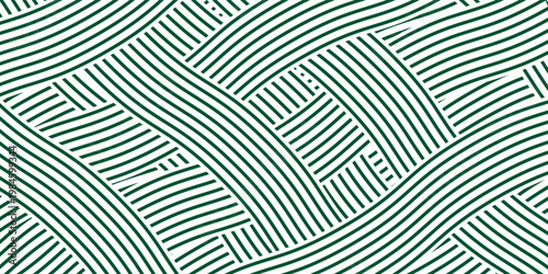 farm green banner, organic abstract background with fields. wavy green lines, natural organic products. ecology background. striped farmer green Pattern
