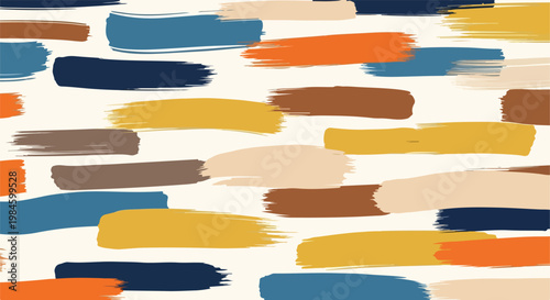 colorful abstract brush stroke pattern background