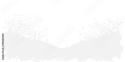 An abstract blue winter grunge background features a textured ice and snow pattern with vintage paint elements on a dirty wall surface for a cold nature art design