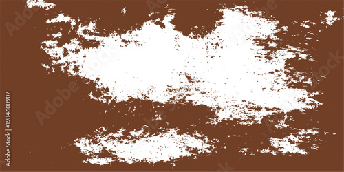 An isolated macro texture of a brown coffee and cocoa powder heap creates an abstract grunge background for this beverage inspired vector illustration