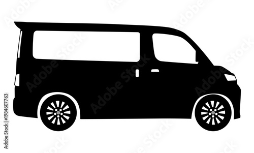 Black moving car icon isolated on white background. Suitable for all businesses.