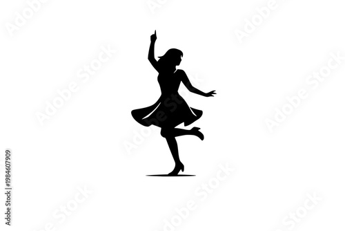 女_ダンス_ロゴ