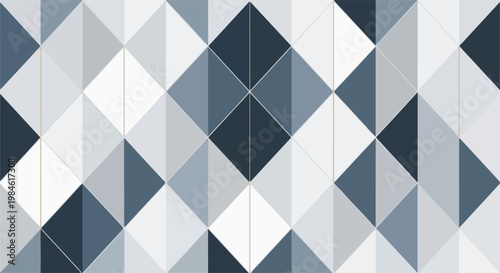 blue geometric diamond pattern abstract background