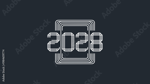 Flat illustration of layered digital readers with text - for sustainable tech marketing