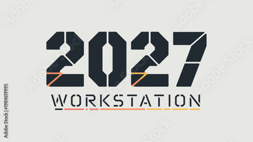 Minimalist ultrabook illustration with warm light detail - for connectivity presentations