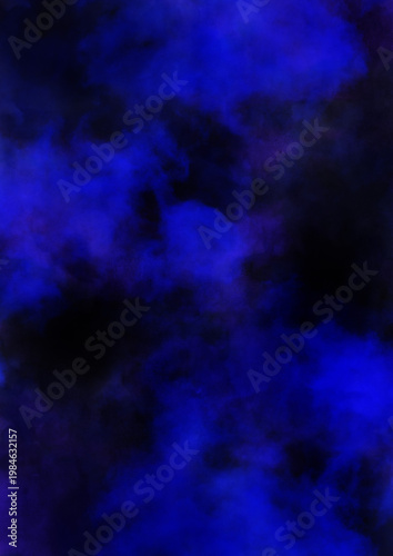 青と黒のモヤっと不気味な背景画像