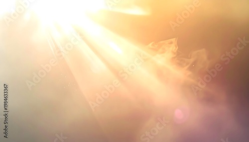 Soft dreamy haze overlay background with diffused warm sunlight glow and low contrast nostalgic lighting.