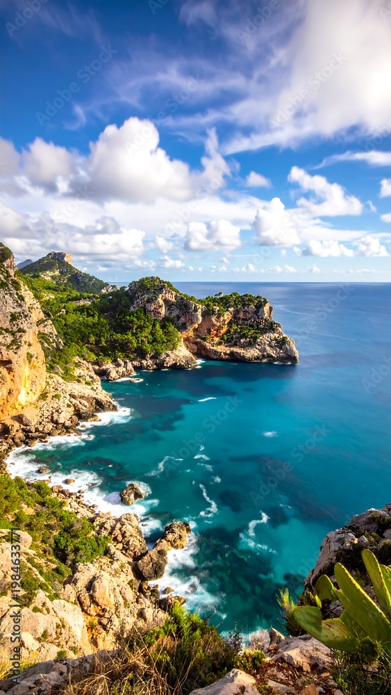 Fototapeta premium Mallorca Coastline View. (2)