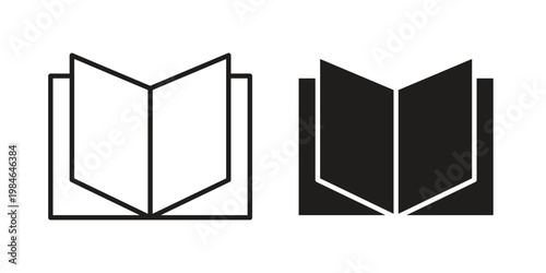 Book icon for graphic and web projects