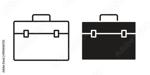 Briefcase icon for graphic and web projects