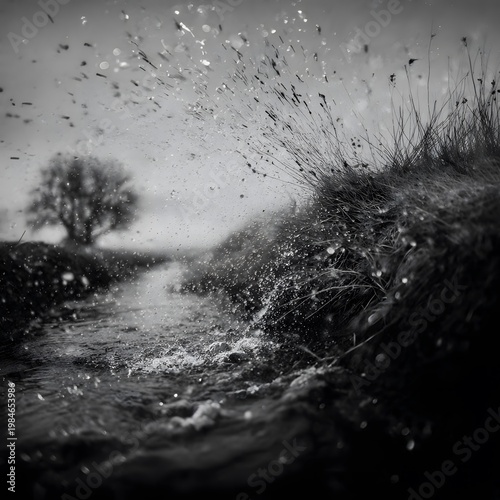 rain drops on the window