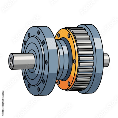 Mechanical Gearbox Transmission System Components