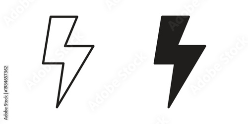 Flash icon for graphic and web projects