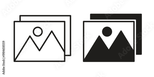 Gallery icon for graphic and web projects