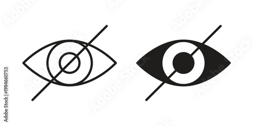 Hide icon for graphic and web projects