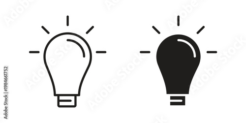 Idea icon for graphic and web projects