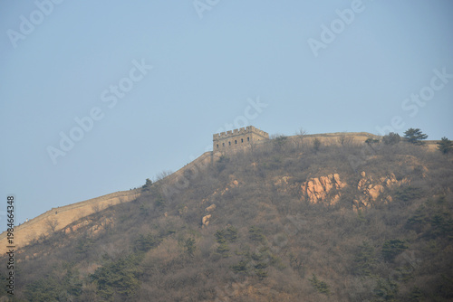 Badaling (in March) is the site of the most visited section of the Great Wall of China, approx 80 km northwest of Beijing. 