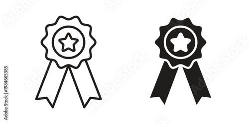 Medal icon for graphic and web projects