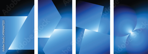 abstract art style geometric design for wallpaper banner background poster 