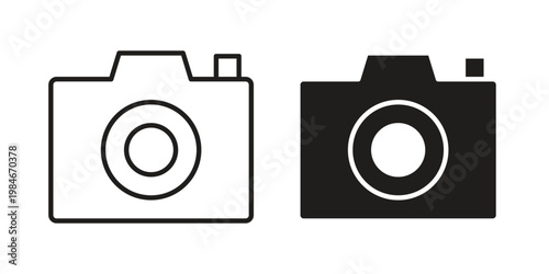 Photo Camera icon for graphic and web projects