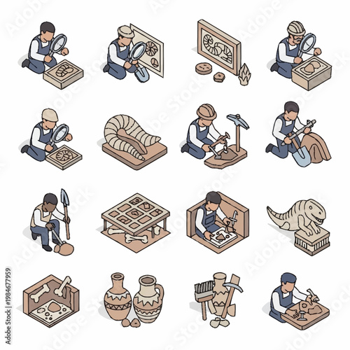 Archaeologists Discover Ancient Artifacts and Fossils.