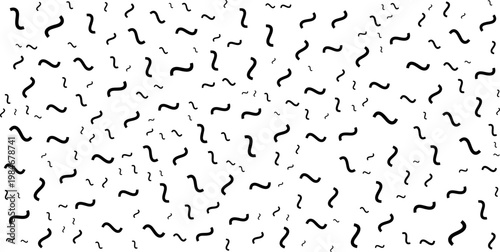 Universal vector seamless pattern of simple elements. Classical bright stylish trendy trendy youth background for any print, web, design projects