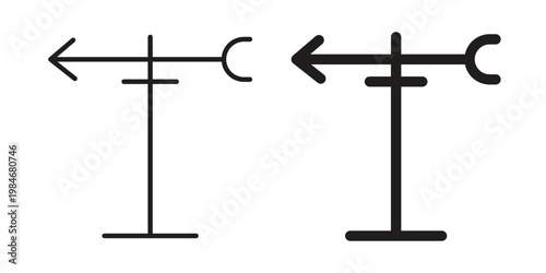 Veleta icon for graphic and web projects