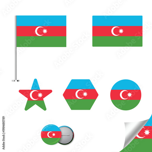 Azerbaijan representative elements collection