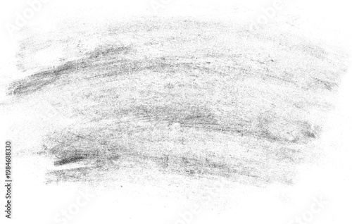 Tableau sur toile Grunge effect Black chalkboard style texture with horizontal chalky smudges and dusty slate effects, featuring a clean transparent background
