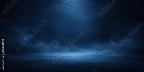A dramatic nature timelapse of dark blue storm clouds moving across a black sky creates an abstract weather backdrop with a stormy texture of rain and light