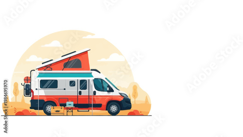 Modern Camper Van for Outdoor Adventures