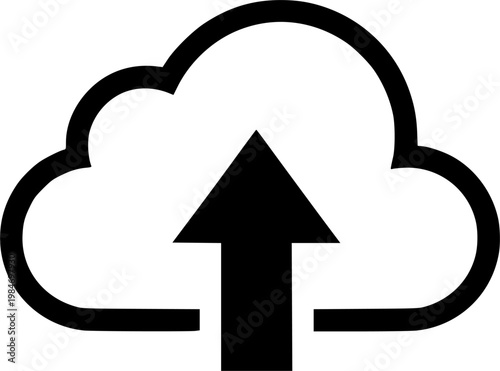 Upload photo icon black and white vector illustration line icon vector pictogram – Black and White Vector Illustration