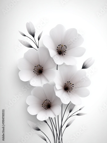 Intricate Floral Coloring Page